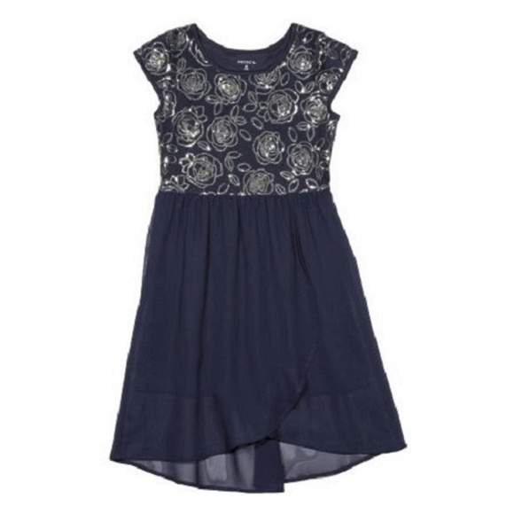 George Other - George Girl Hi Lo Sequin Mesh Special Party Dress